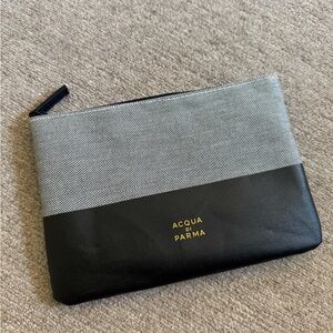 New Acqua Di Parma Air Canada Exclusive Cosmetic Bag / Wash Bag 8” x 5’5”